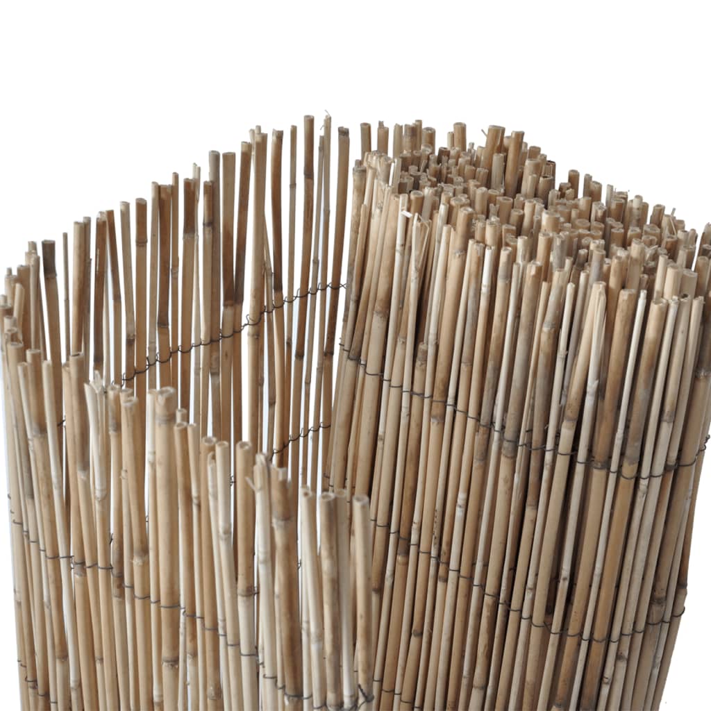 vidaXL Gartenzaun 600x90 cm Schilf