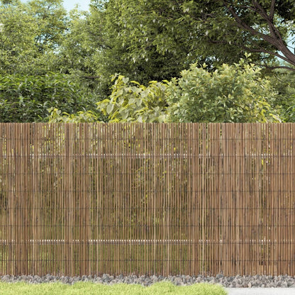 vidaXL Gartenzaun 500x80 cm Schilf