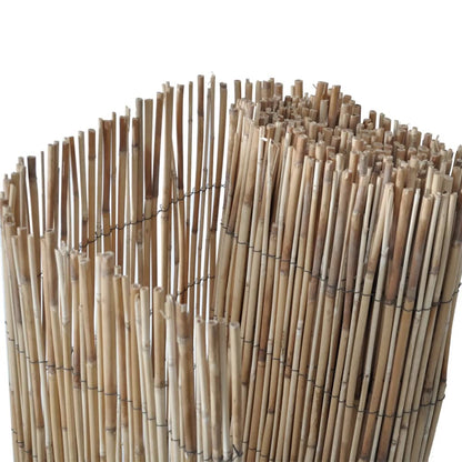 vidaXL Gartenzaun 600x80 cm Schilf
