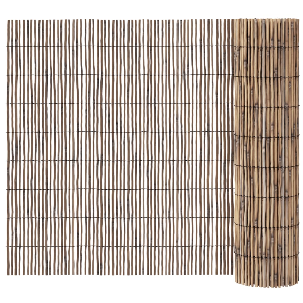 vidaXL Gartenzaun 1000x80 cm Schilf