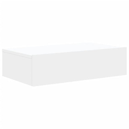 vidaXL TV-Schrank mit LED-Leuchten Weiß 60x35x15,5 cm