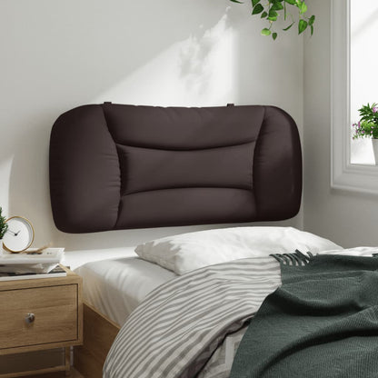 vidaXL Kopfteil-Kissen "Hvar" Dunkelbraun 80 cm Stoff
