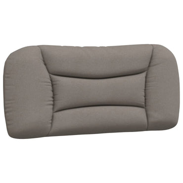 vidaXL Kopfteil-Kissen "Hvar" Taupe 80 cm Stoff