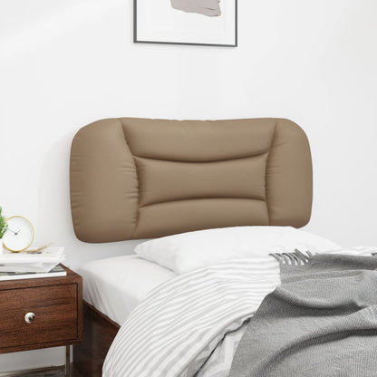 vidaXL Kopfteil-Kissen "Hvar" Cappuccino-Braun 80 cm Kunstleder
