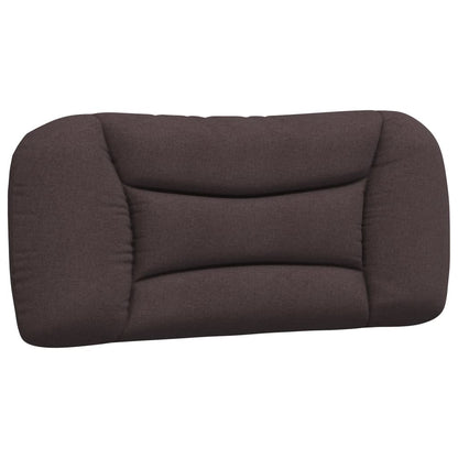 vidaXL Kopfteil-Kissen "Hvar" Dunkelbraun 90 cm Stoff