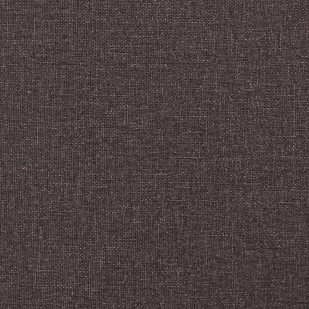 vidaXL Kopfteil-Kissen "Hvar" Dunkelbraun 90 cm Stoff
