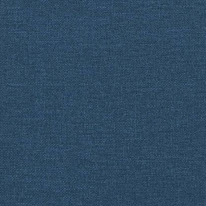 vidaXL Kopfteil-Kissen "Hvar" Blau 90 cm Stoff