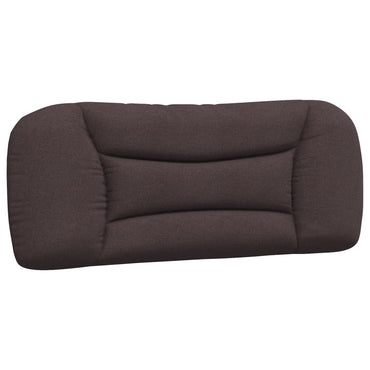 vidaXL Kopfteil-Kissen "Hvar" Dunkelbraun 100 cm Stoff