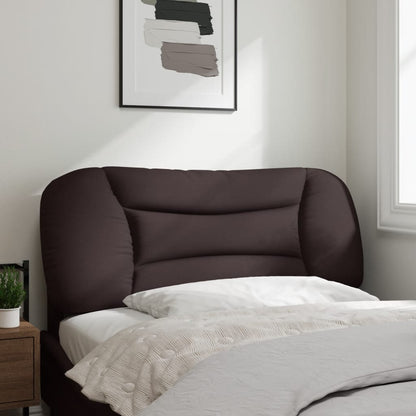 vidaXL Kopfteil-Kissen "Hvar" Dunkelbraun 100 cm Stoff