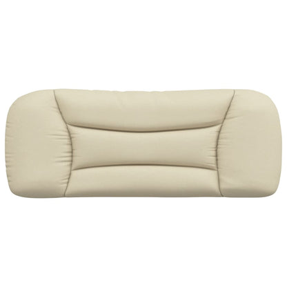 Kopfteil-Kissen "Hvar" Creme 100 cm Stoff