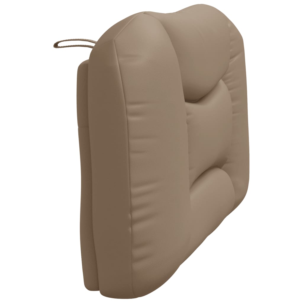 vidaXL Kopfteil-Kissen "Hvar" Cappuccino-Braun 100 cm Kunstleder