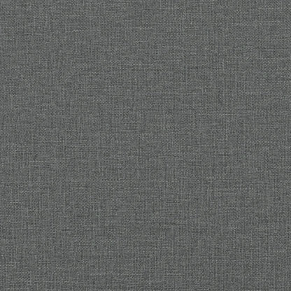 vidaXL Kopfteil-Kissen "Hvar" Dunkelgrau 120 cm Stoff
