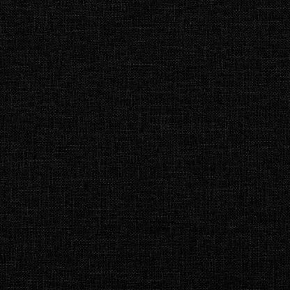 vidaXL Kopfteil-Kissen "Hvar" Schwarz 140 cm Stoff