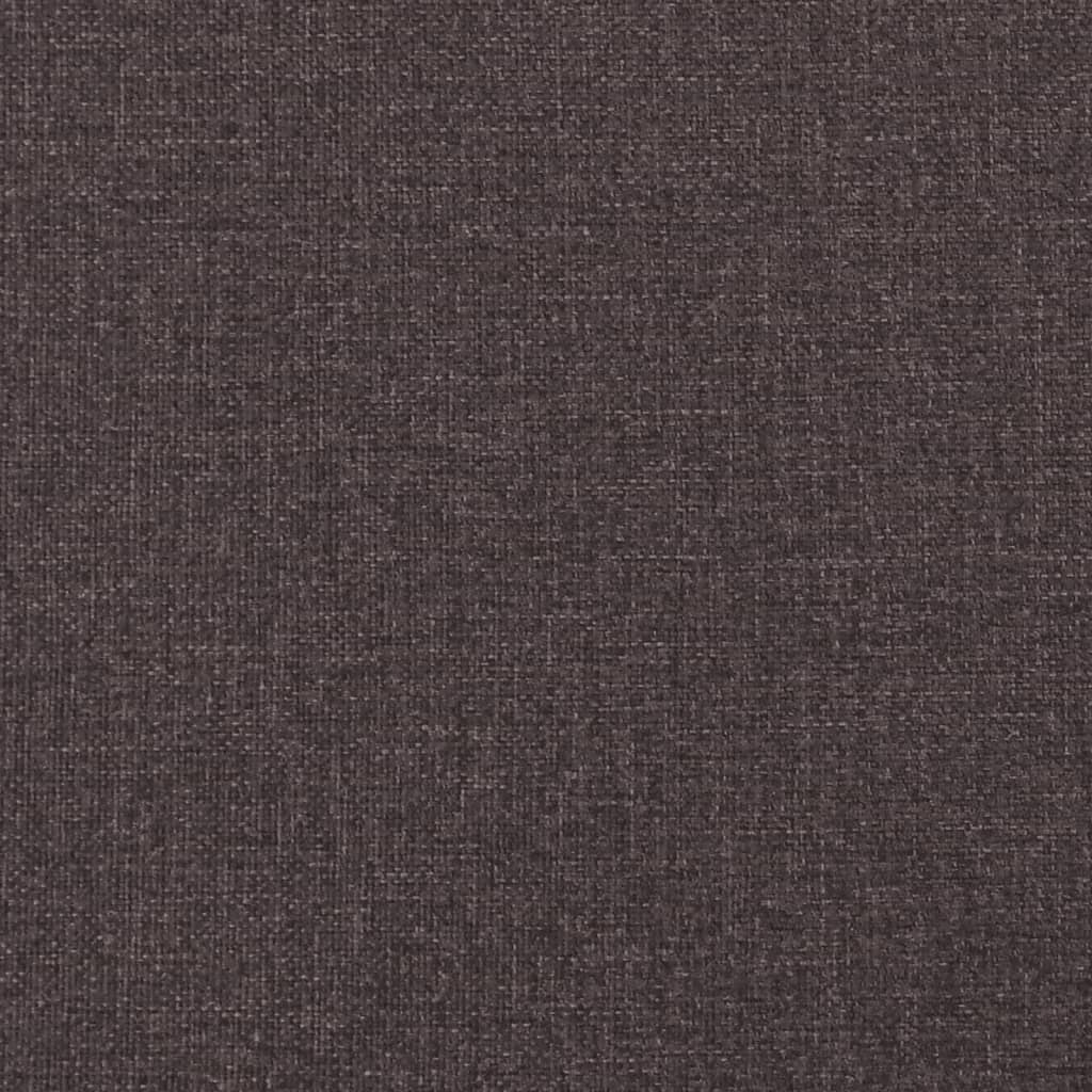 vidaXL Kopfteil-Kissen "Hvar" Dunkelbraun 140 cm Stoff