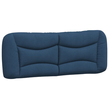 vidaXL Kopfteil-Kissen "Hvar" Blau 140 cm Stoff