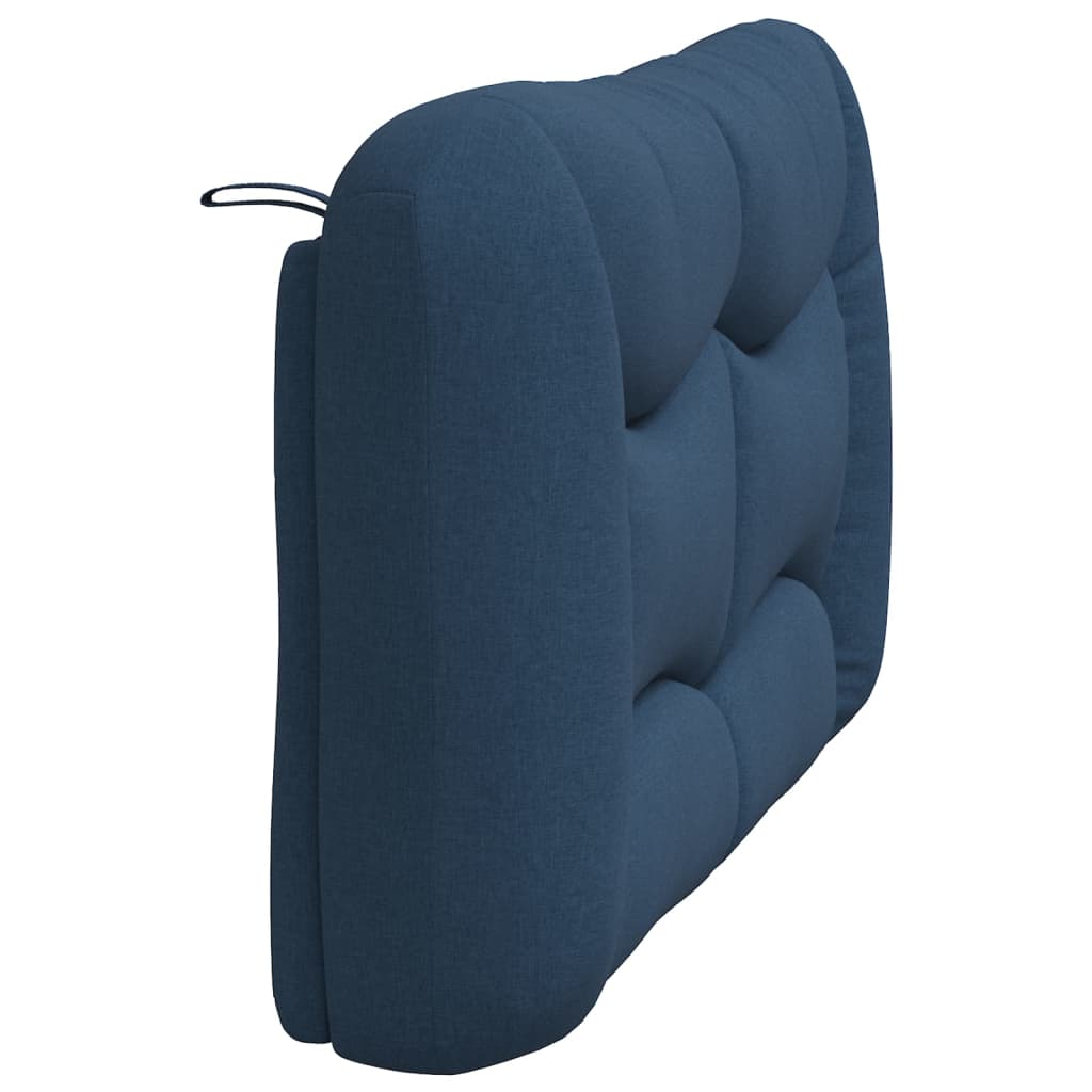 vidaXL Kopfteil-Kissen "Hvar" Blau 140 cm Stoff