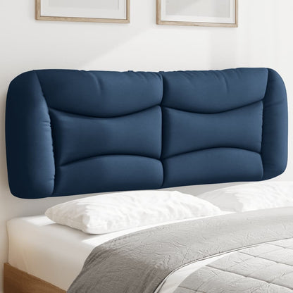 vidaXL Kopfteil-Kissen "Hvar" Blau 140 cm Stoff