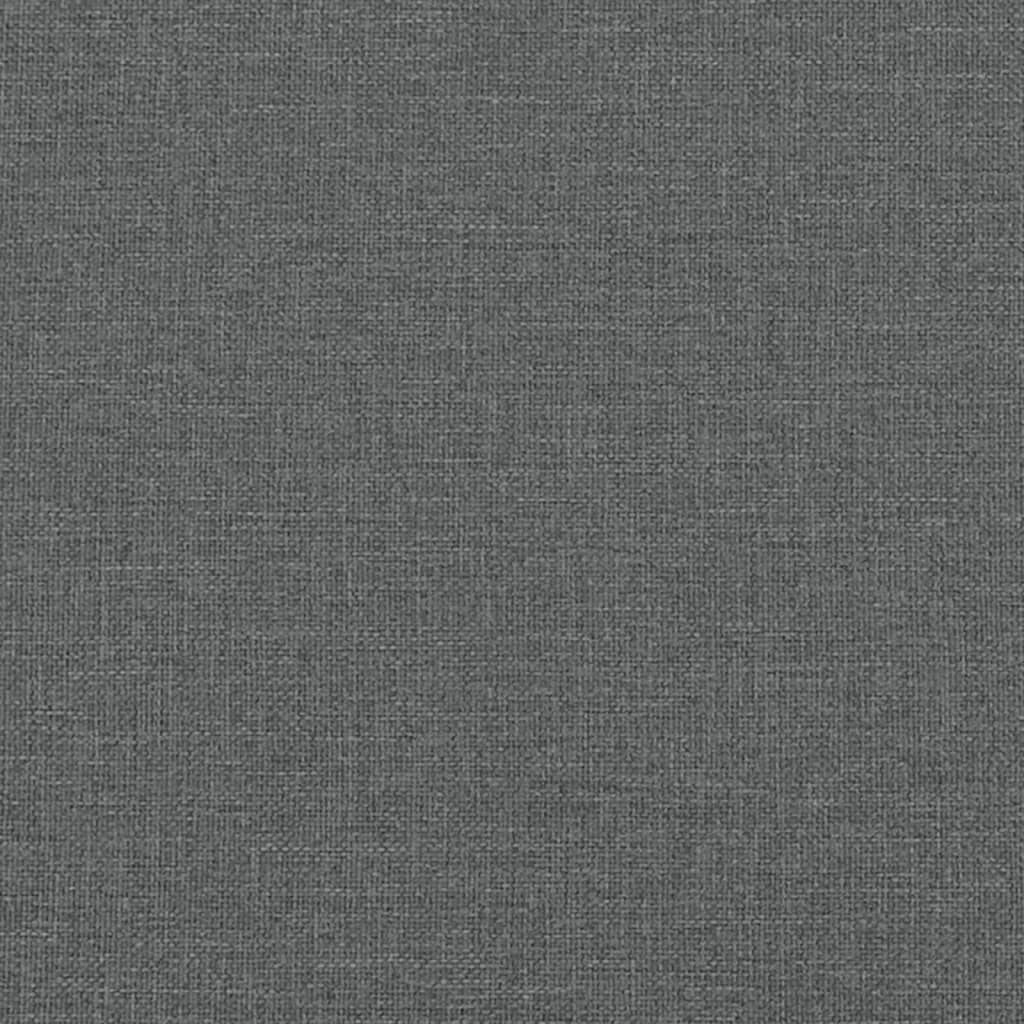vidaXL Kopfteil-Kissen "Hvar" Dunkelgrau 160 cm Stoff