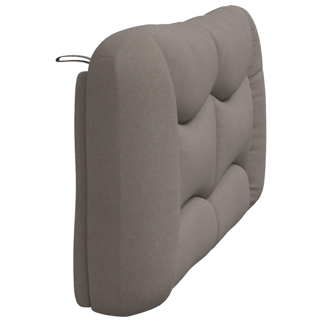 vidaXL Kopfteil-Kissen "Hvar" Taupe 160 cm Stoff