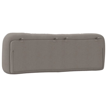 vidaXL Kopfteil-Kissen "Hvar" Taupe 160 cm Stoff