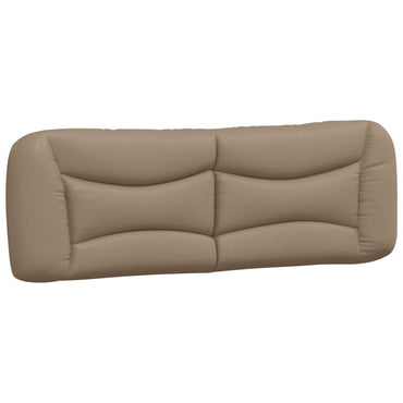 vidaXL Kopfteil-Kissen "Hvar" Cappuccino-Braun 160 cm Kunstleder