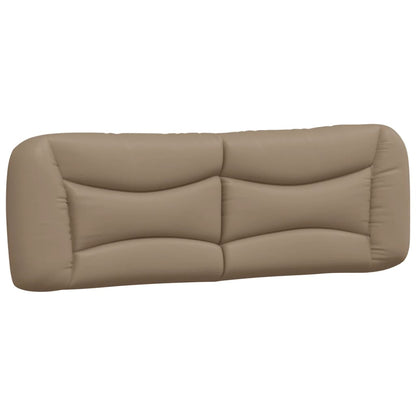 vidaXL Kopfteil-Kissen "Hvar" Cappuccino-Braun 160 cm Kunstleder