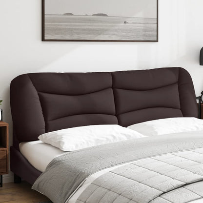 vidaXL Kopfteil-Kissen "Hvar" Dunkelbraun 180 cm Stoff