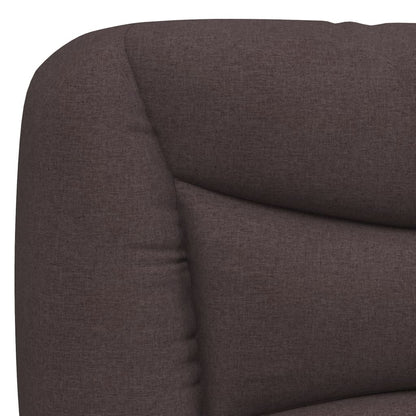 vidaXL Kopfteil-Kissen "Hvar" Dunkelbraun 180 cm Stoff