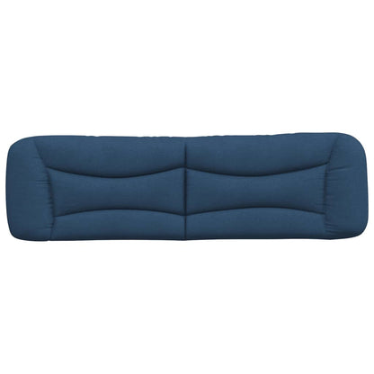 vidaXL Kopfteil-Kissen "Hvar" Blau 180 cm Stoff