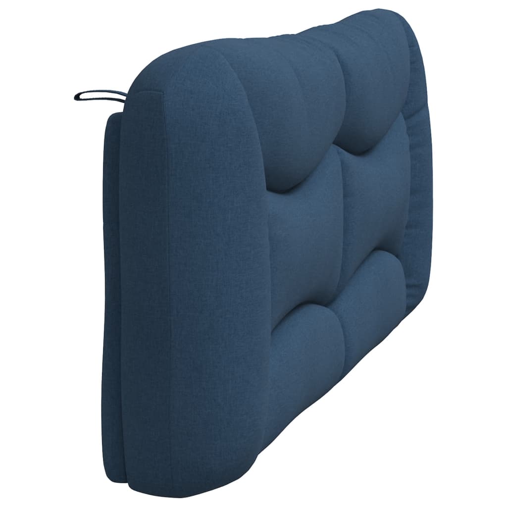 vidaXL Kopfteil-Kissen "Hvar" Blau 180 cm Stoff