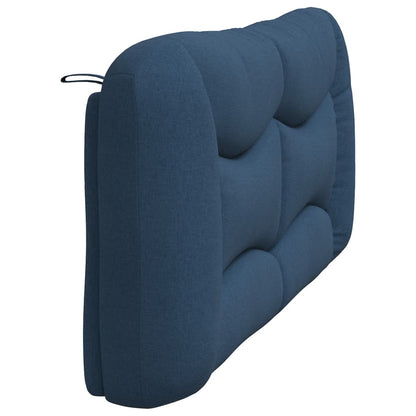 vidaXL Kopfteil-Kissen "Hvar" Blau 180 cm Stoff