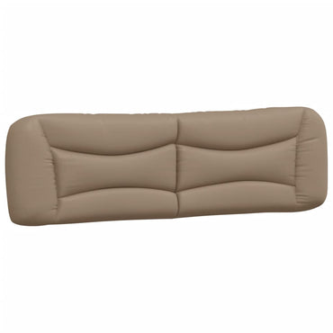vidaXL Kopfteil-Kissen "Hvar" Cappuccino-Braun 180 cm Kunstleder