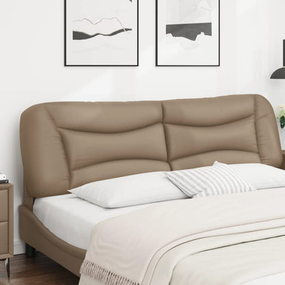 vidaXL Kopfteil-Kissen "Hvar" Cappuccino-Braun 180 cm Kunstleder
