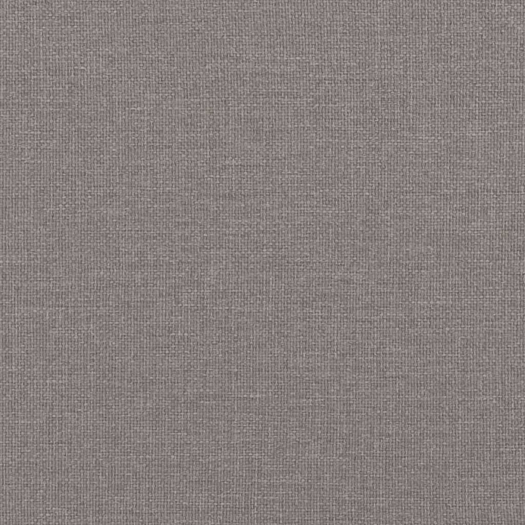 vidaXL Kopfteil-Kissen "Hvar" Taupe 200 cm Stoff