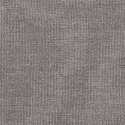 vidaXL Kopfteil-Kissen "Hvar" Taupe 200 cm Stoff