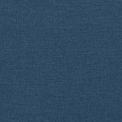 vidaXL Kopfteil-Kissen "Hvar" Blau 200 cm Stoff