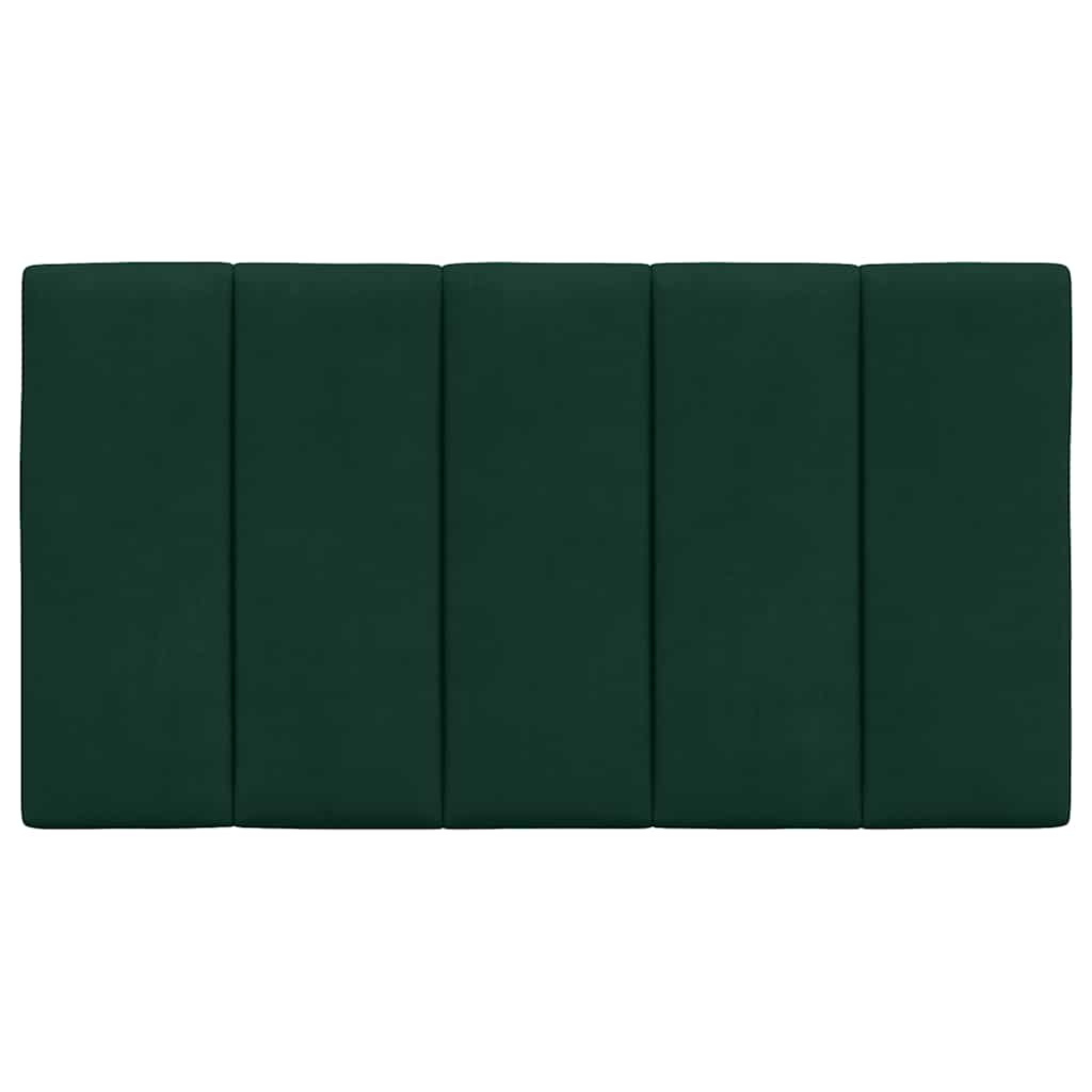 vidaXL Kopfteil-Kissen "Hanko" Dunkelgrün 80 cm Samt
