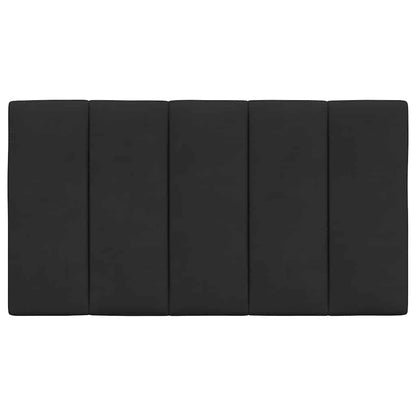 vidaXL Kopfteil-Kissen "Hanko" Schwarz 90 cm Samt