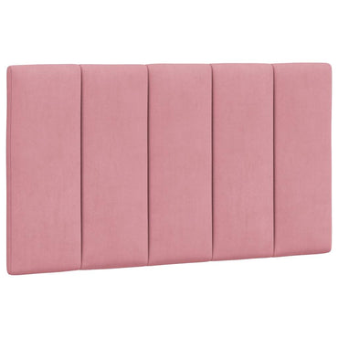 vidaXL Kopfteil-Kissen "Hanko" Rosa 90 cm Samt