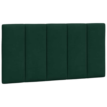 vidaXL Kopfteil-Kissen "Hanko" Dunkelgrün 100 cm Samt