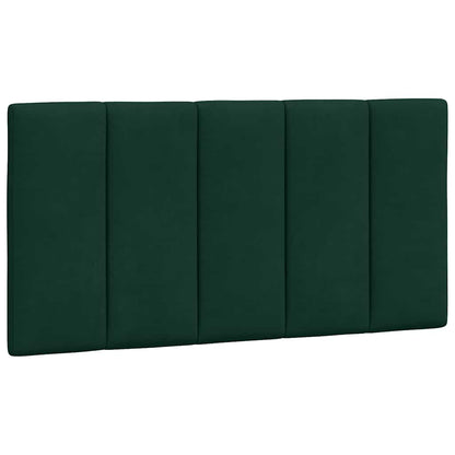 vidaXL Kopfteil-Kissen "Hanko" Dunkelgrün 100 cm Samt