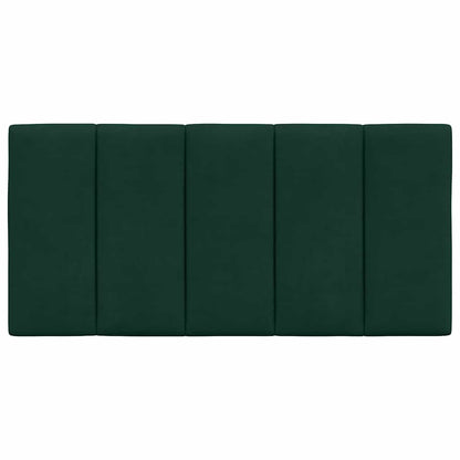 vidaXL Kopfteil-Kissen "Hanko" Dunkelgrün 100 cm Samt