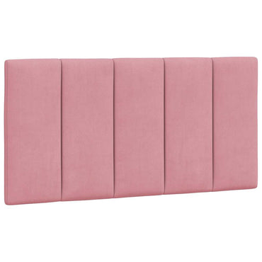 vidaXL Kopfteil-Kissen "Hanko" Rosa 100 cm Samt