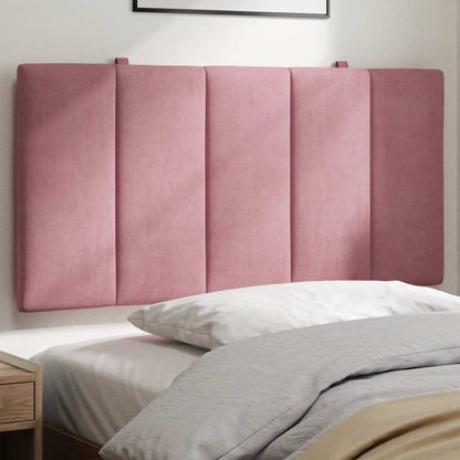vidaXL Kopfteil-Kissen "Hanko" Rosa 100 cm Samt