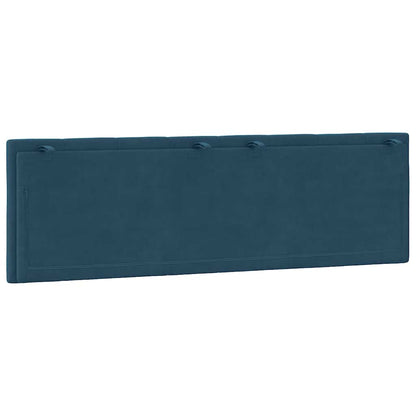 vidaXL Kopfteil-Kissen "Hanko" Blau 160 cm Samt