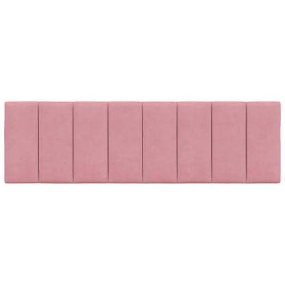 vidaXL Kopfteil-Kissen "Hanko" Rosa 160 cm Samt
