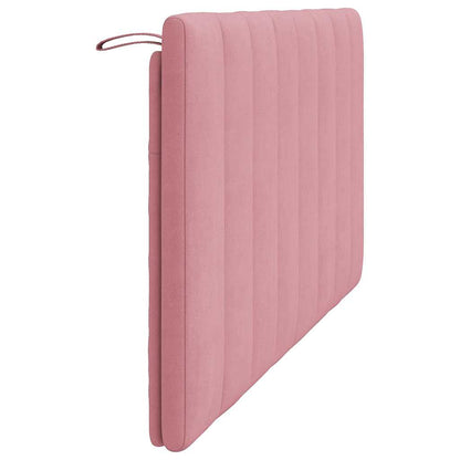 vidaXL Kopfteil-Kissen "Hanko" Rosa 160 cm Samt