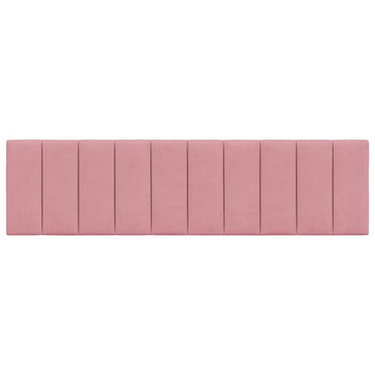 vidaXL Kopfteil-Kissen "Hanko" Rosa 180 cm Samt