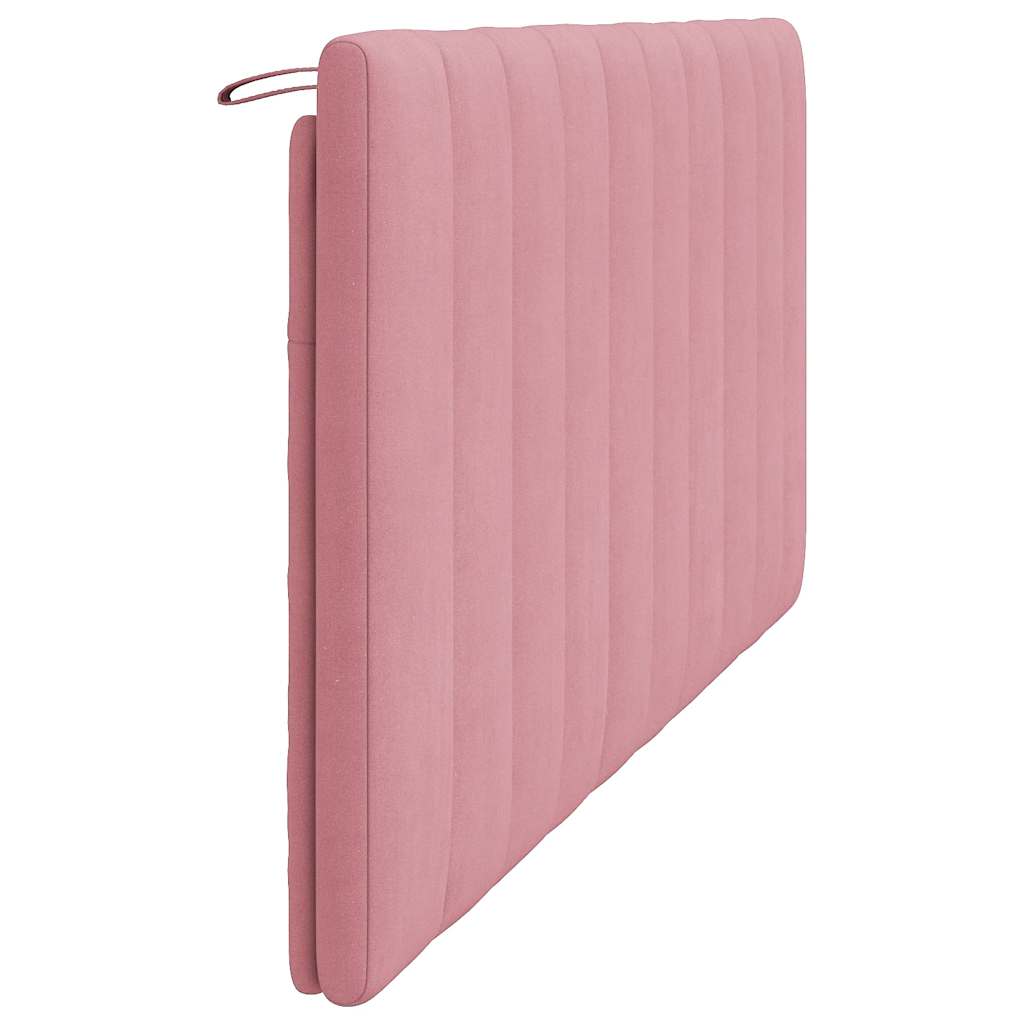 vidaXL Kopfteil-Kissen "Hanko" Rosa 180 cm Samt