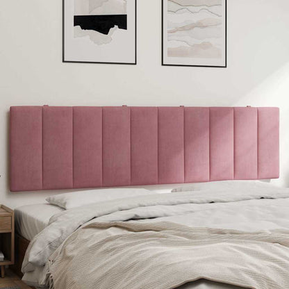 vidaXL Kopfteil-Kissen "Hanko" Rosa 180 cm Samt